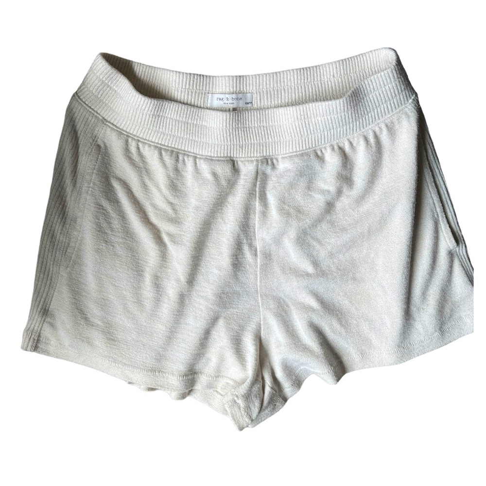 Rag & Bone White Knit Pull On‎ Shorts XS